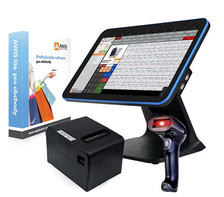 Dotyková pokladní sestava AWIS Obchod